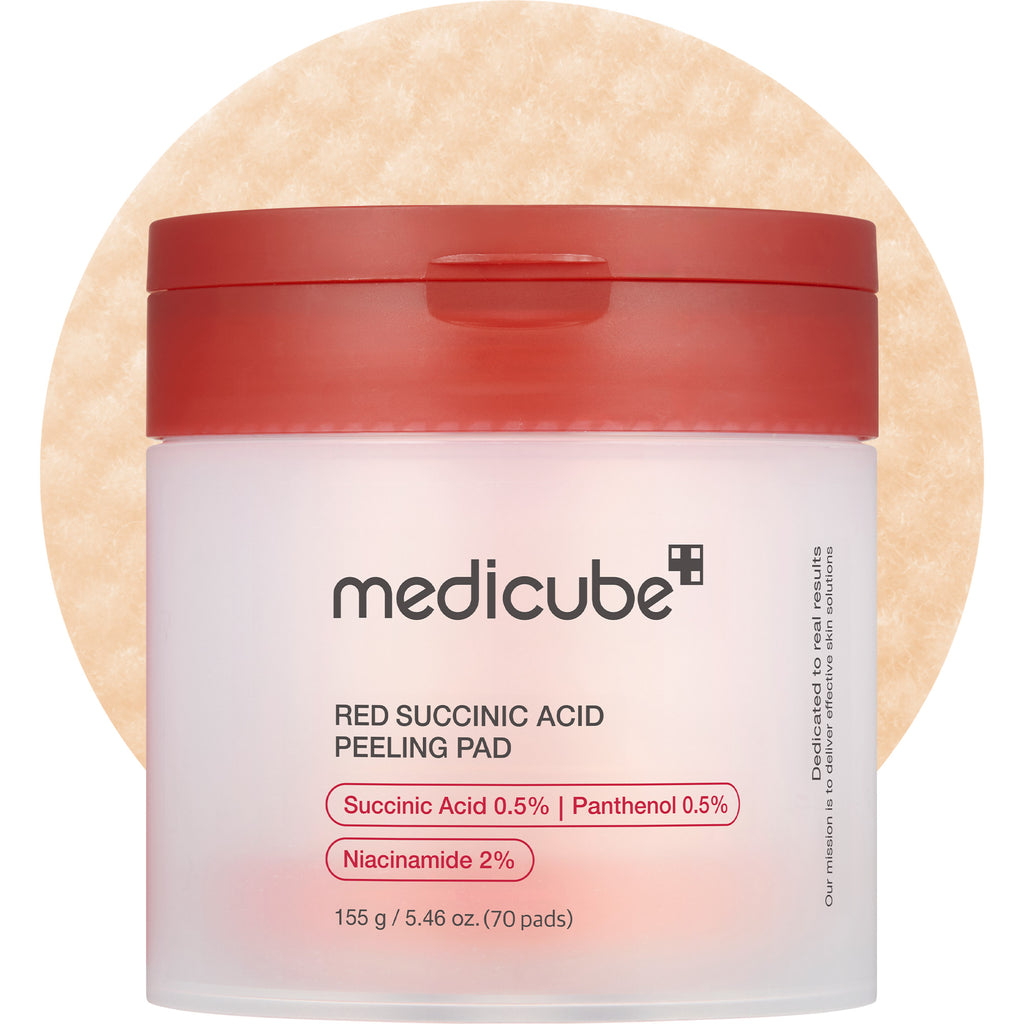 Red Succinic Acid Panthenol Pads