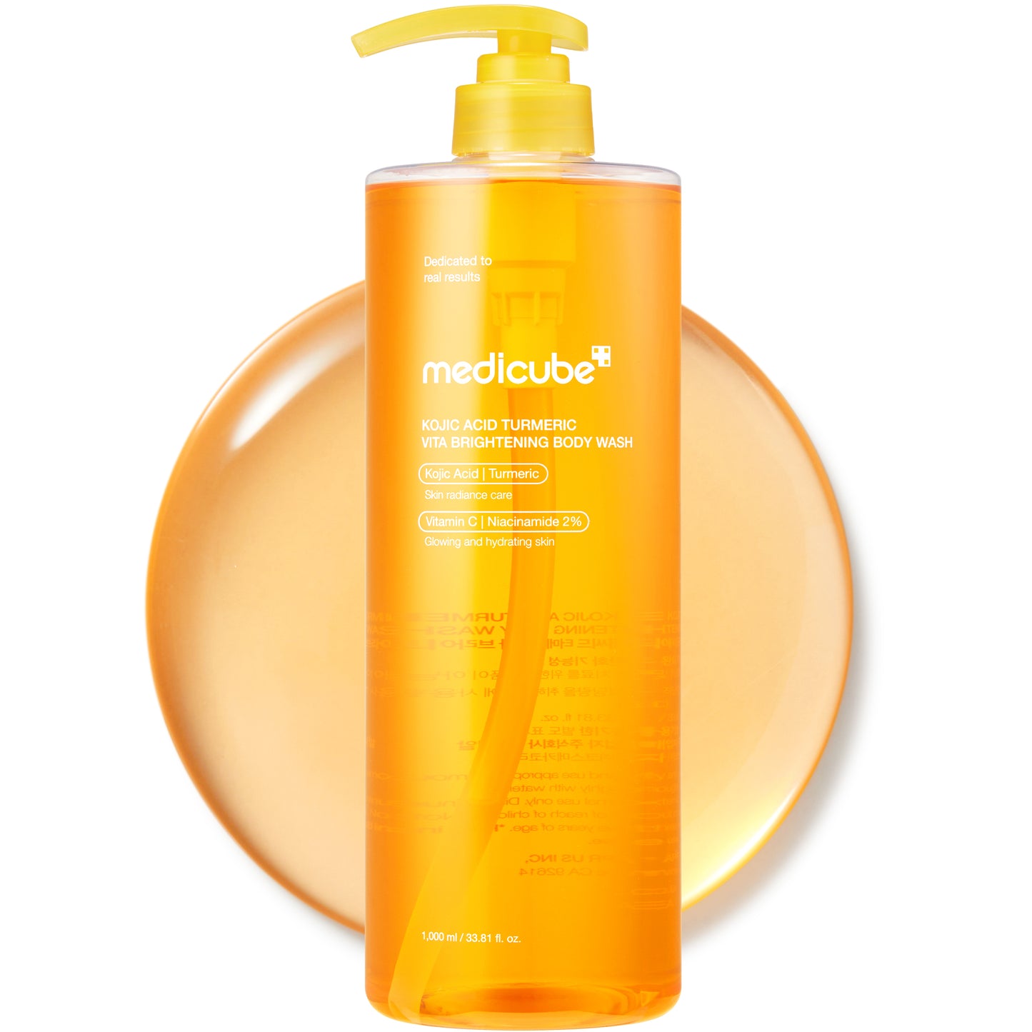 Kojic Acid Turmeric Brightening Body Wash - medicube.us
