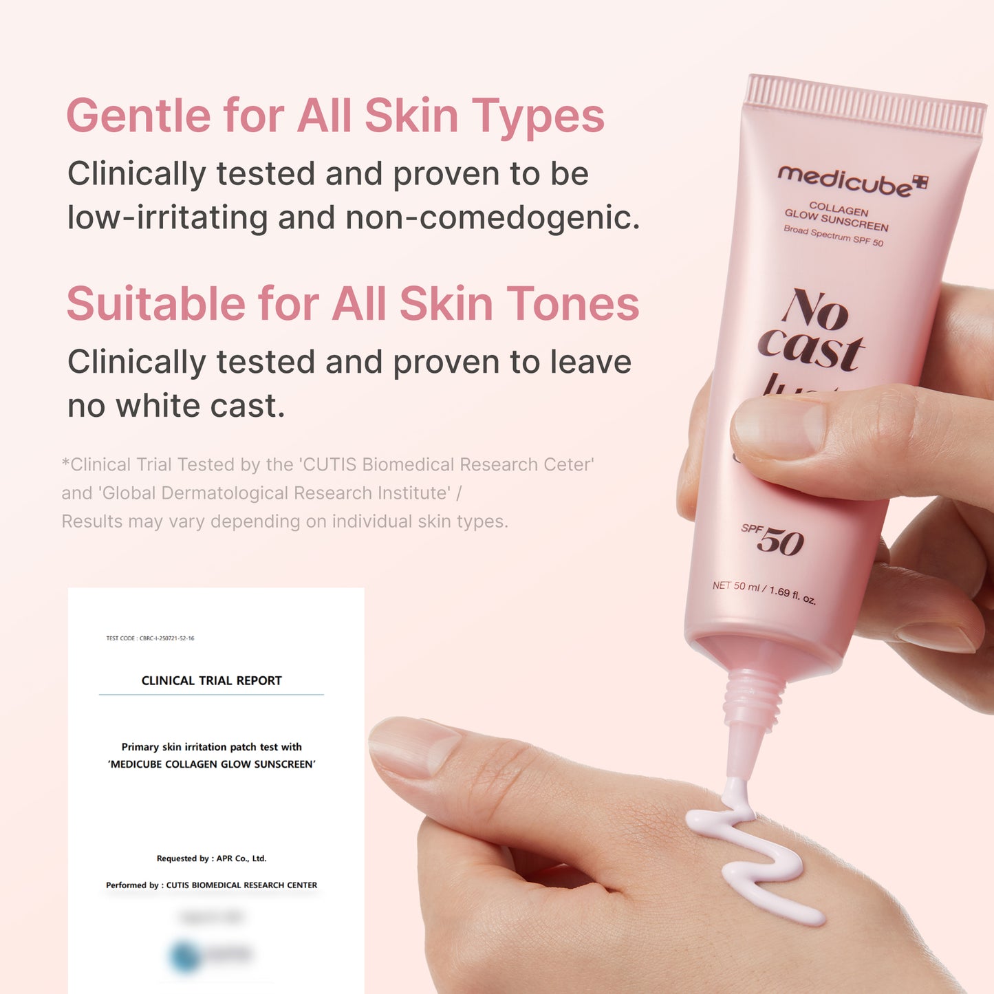 [Subscr.] No Cast Just Glow Collagen Sunscreen - medicube.us