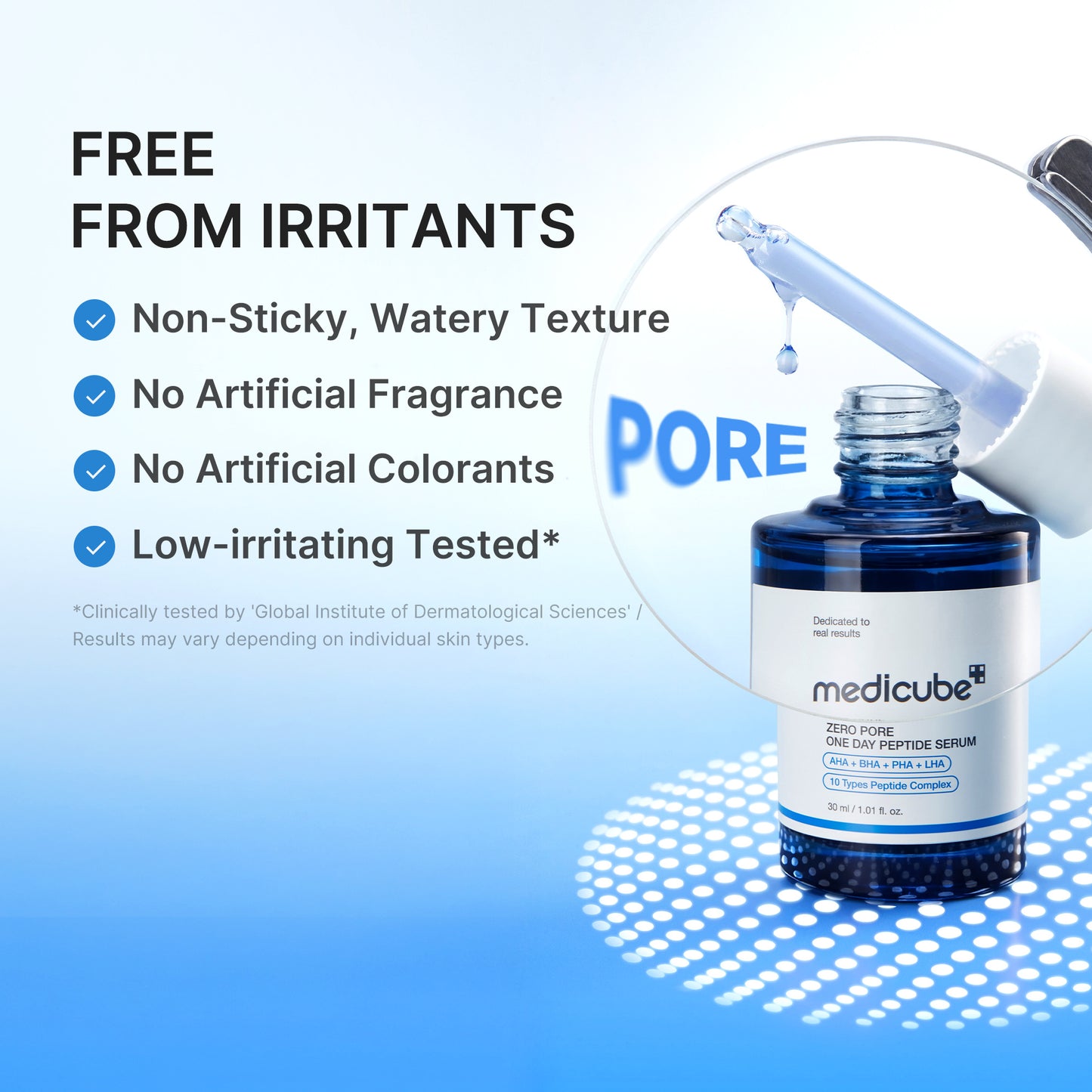 [GIFT] Zero Pore One-day Peptide Serum - medicube.us