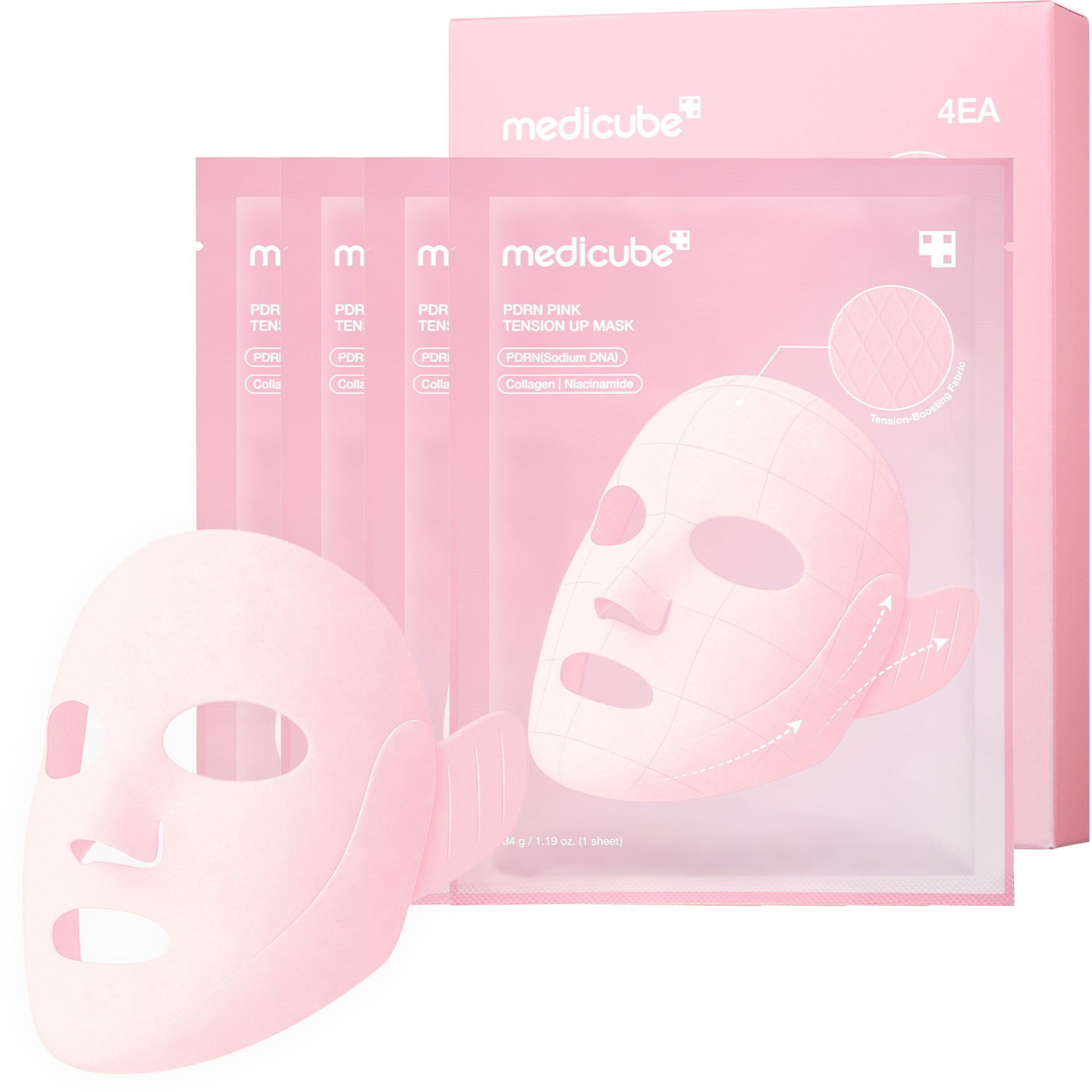 PDRN Pink Tension Up Mask - medicube.us