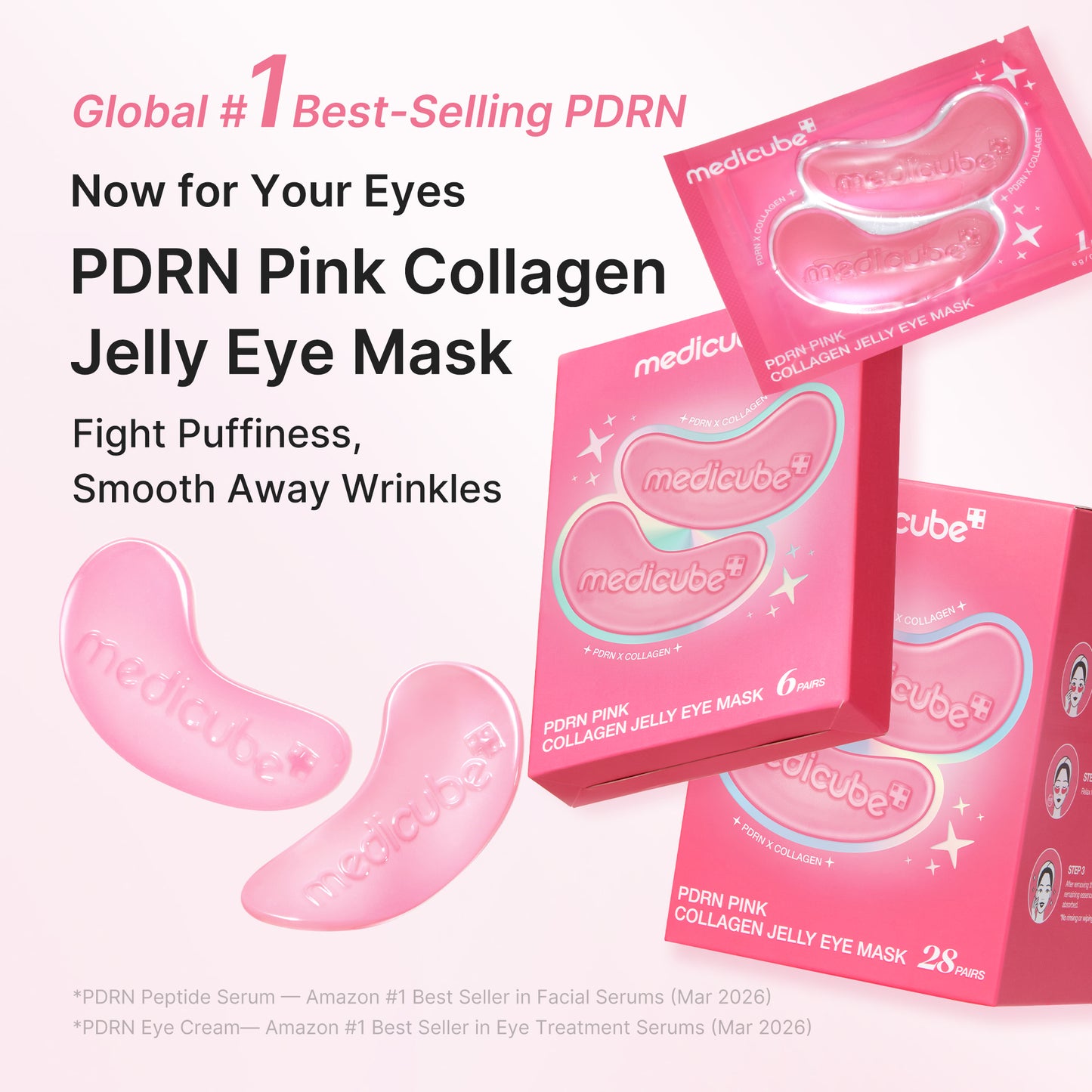 PDRN Pink Collagen Jelly Eye Mask - medicube.us