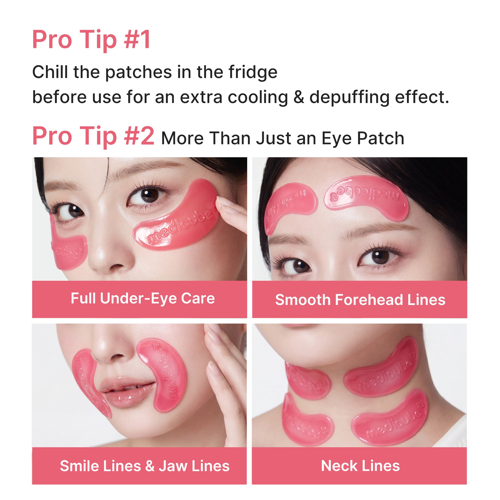 PDRN Pink Collagen Jelly Eye Mask - medicube.us