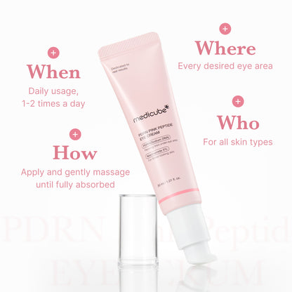 PDRN Pink Peptide Eye Cream - medicube.us