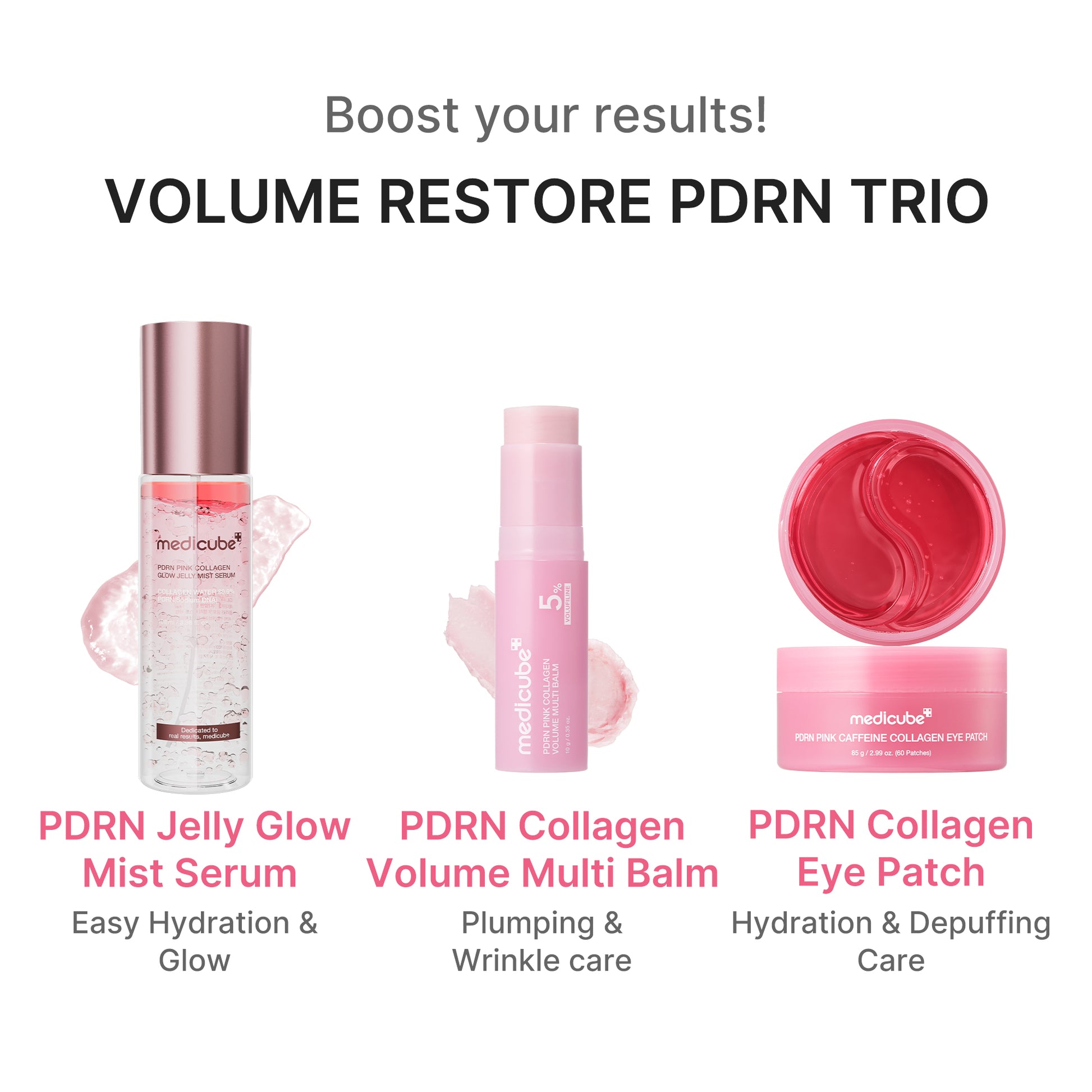 PDRN Pink Collagen Volume Multi Balm - medicube.us