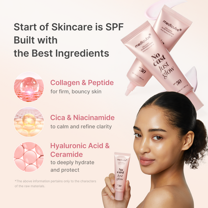 [Subscr.] No Cast Just Glow Collagen Sunscreen - medicube.us
